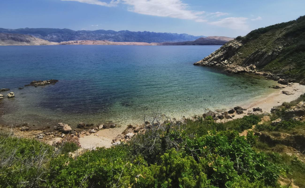 Photo of Klara beach with light fine pebble surface