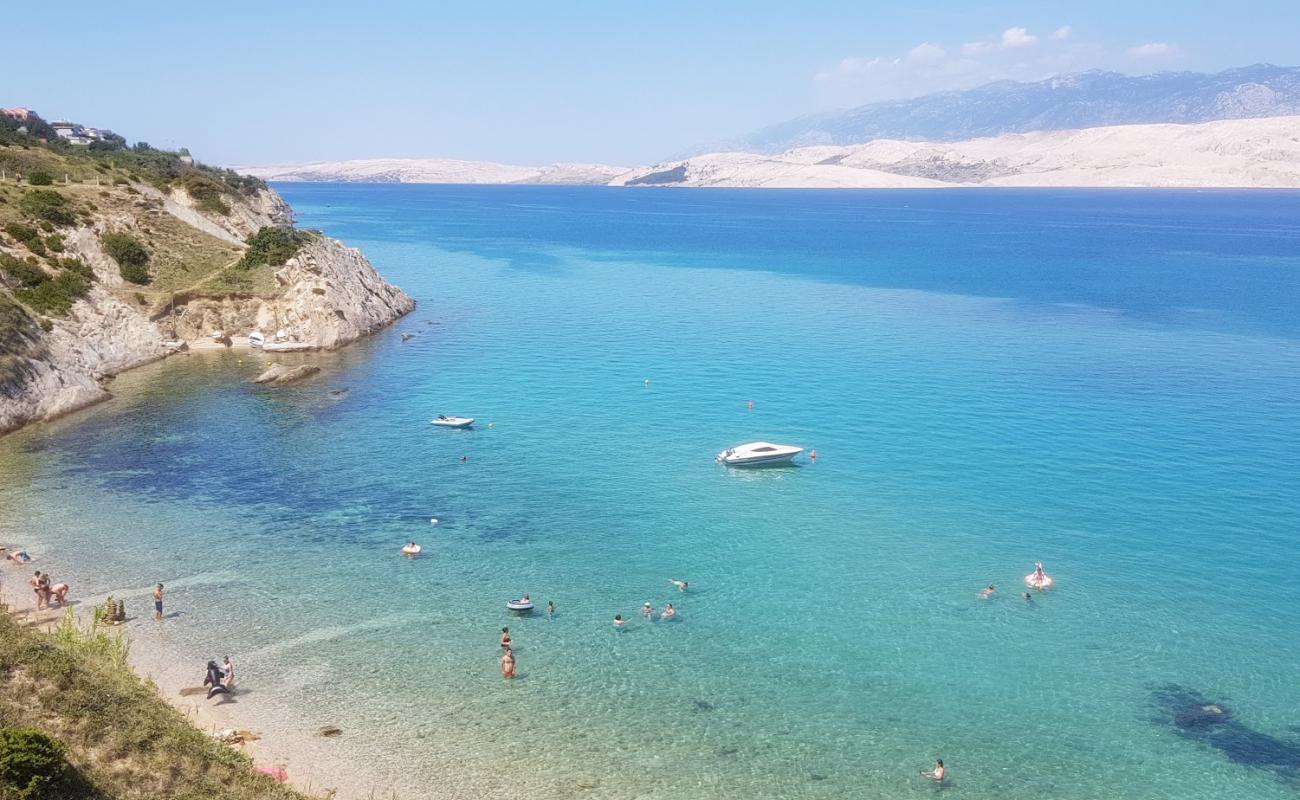 Photo of Kozlinjak beach with light fine pebble surface