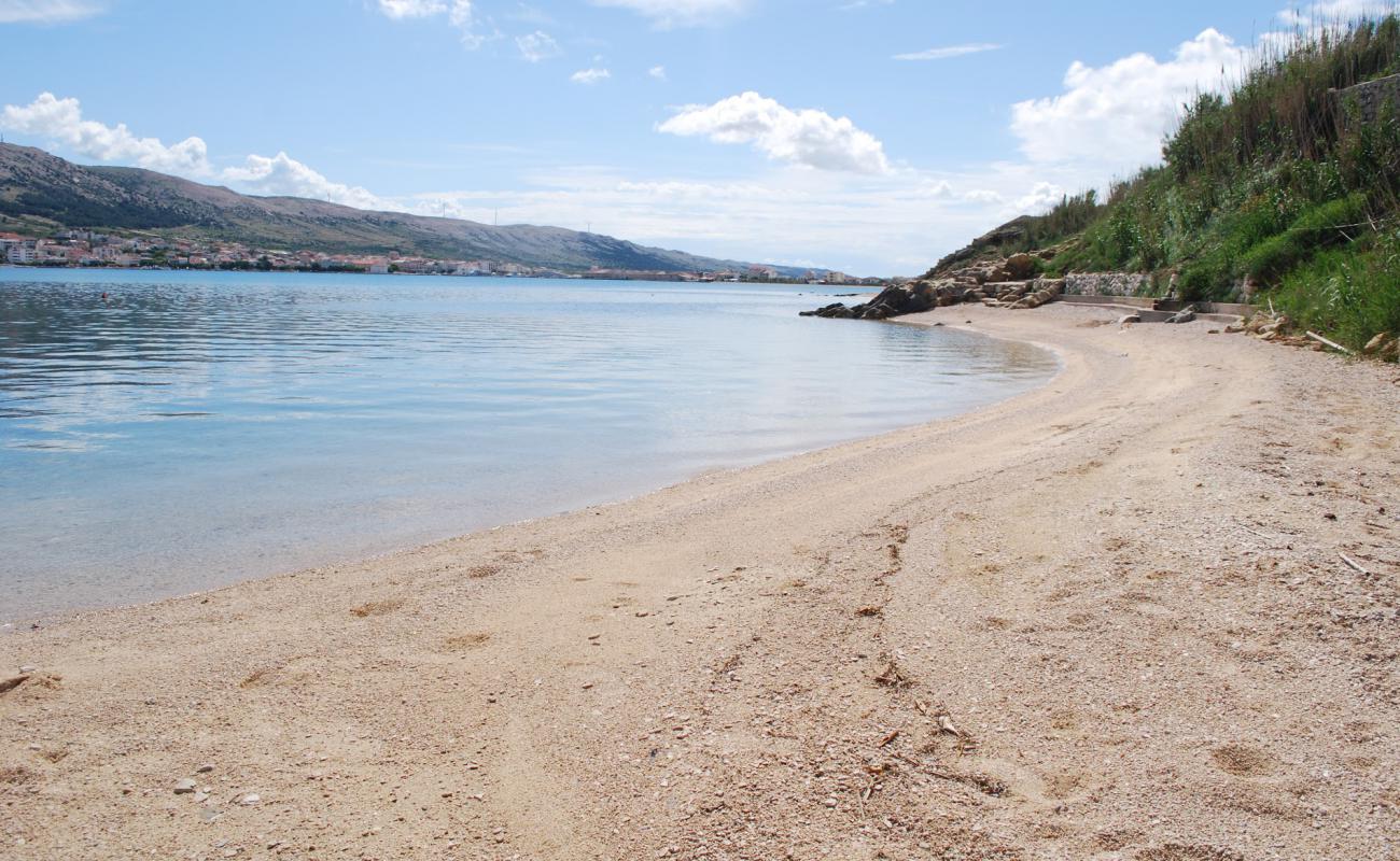 Photo of Vodice beach with bright sand surface