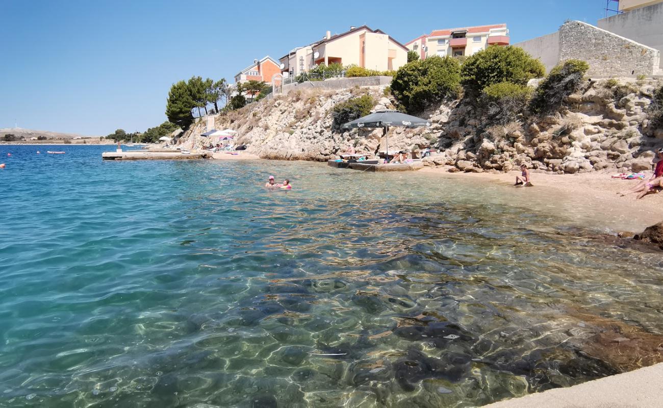 Photo of Krystian beach with light fine pebble surface