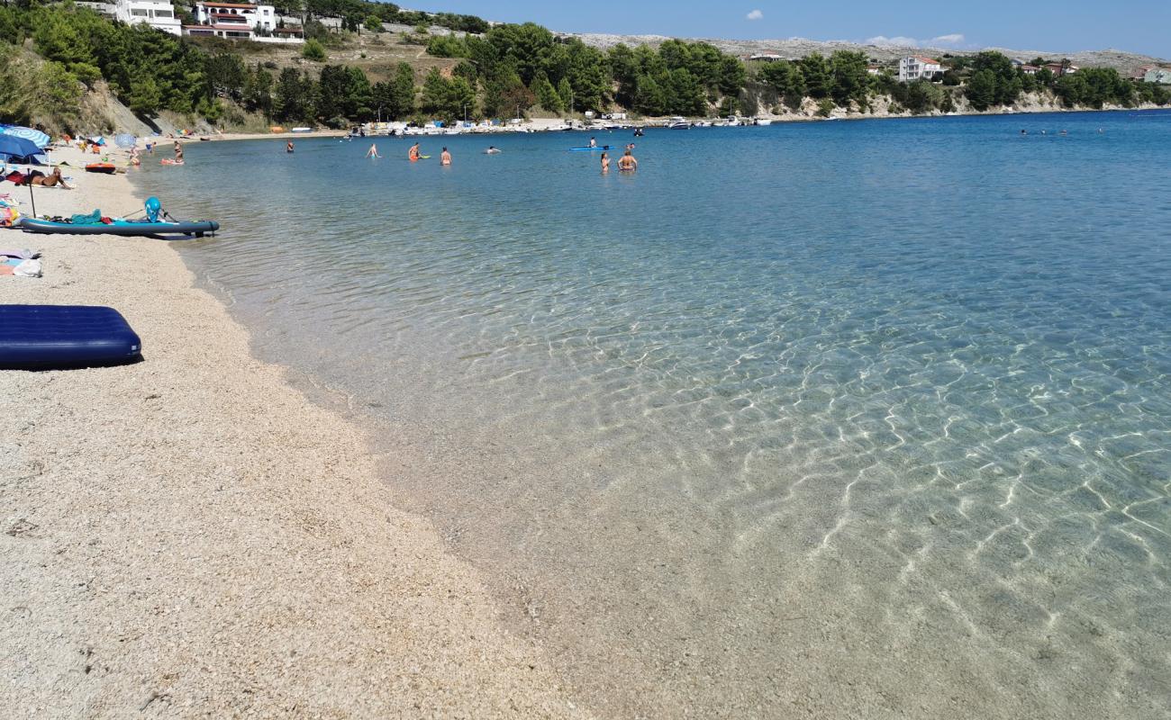 Photo of Vlasici beach with light fine pebble surface