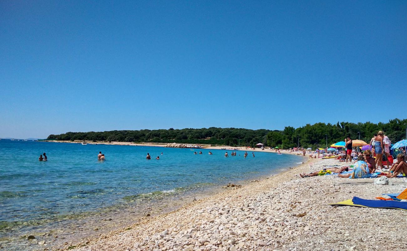 Photo of Gajac beach with light pebble surface