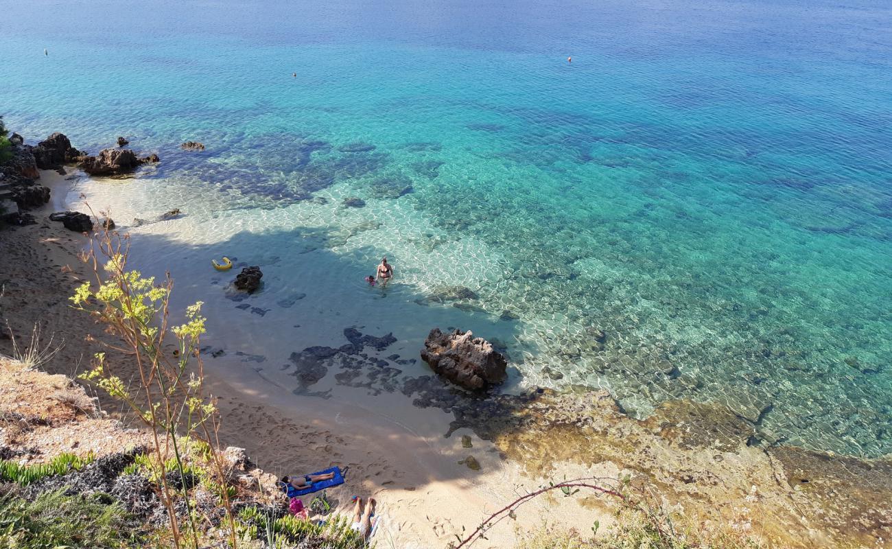 Photo of Uljak beach with light fine pebble surface