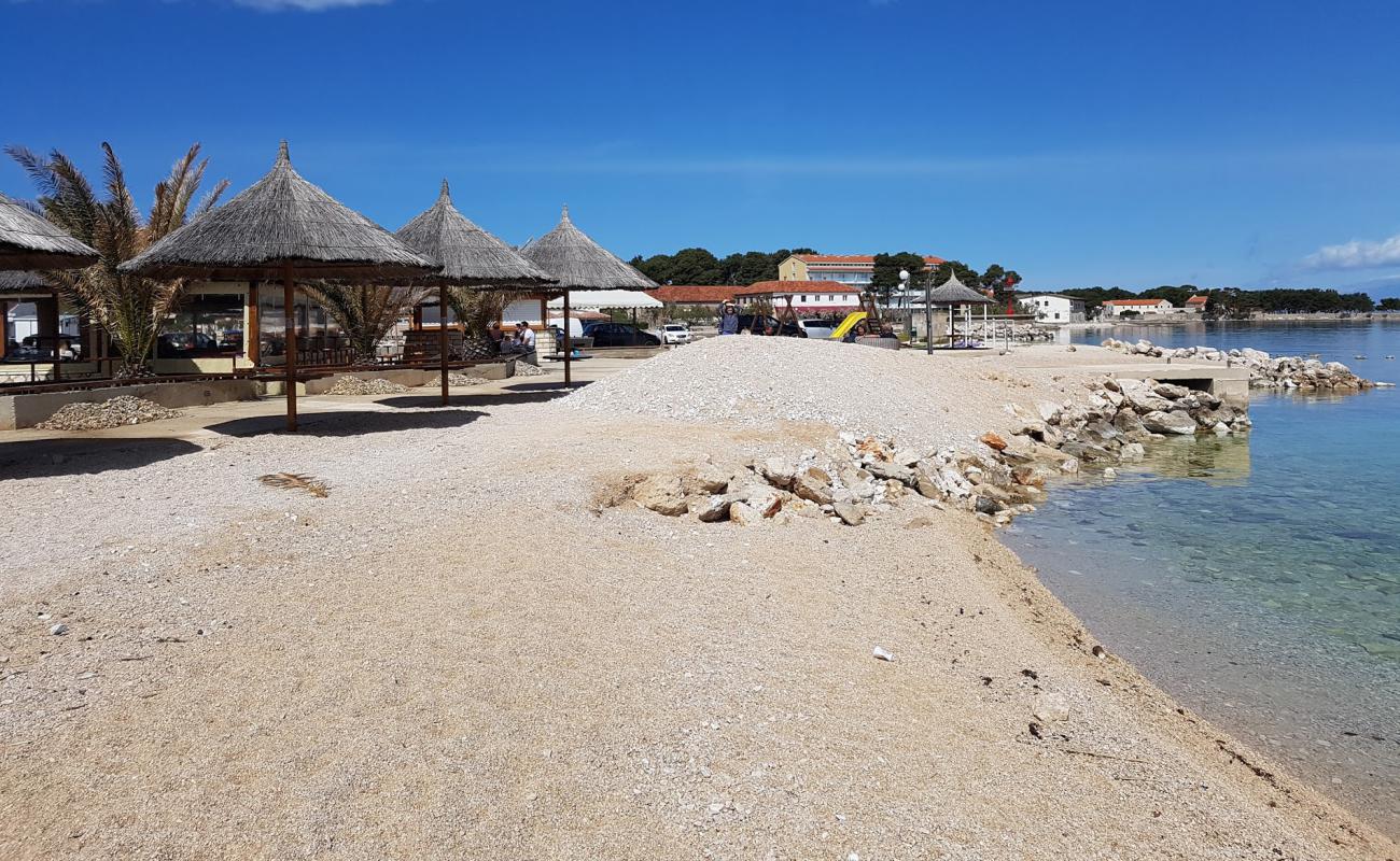 Photo of Ugljan beach with light pebble surface