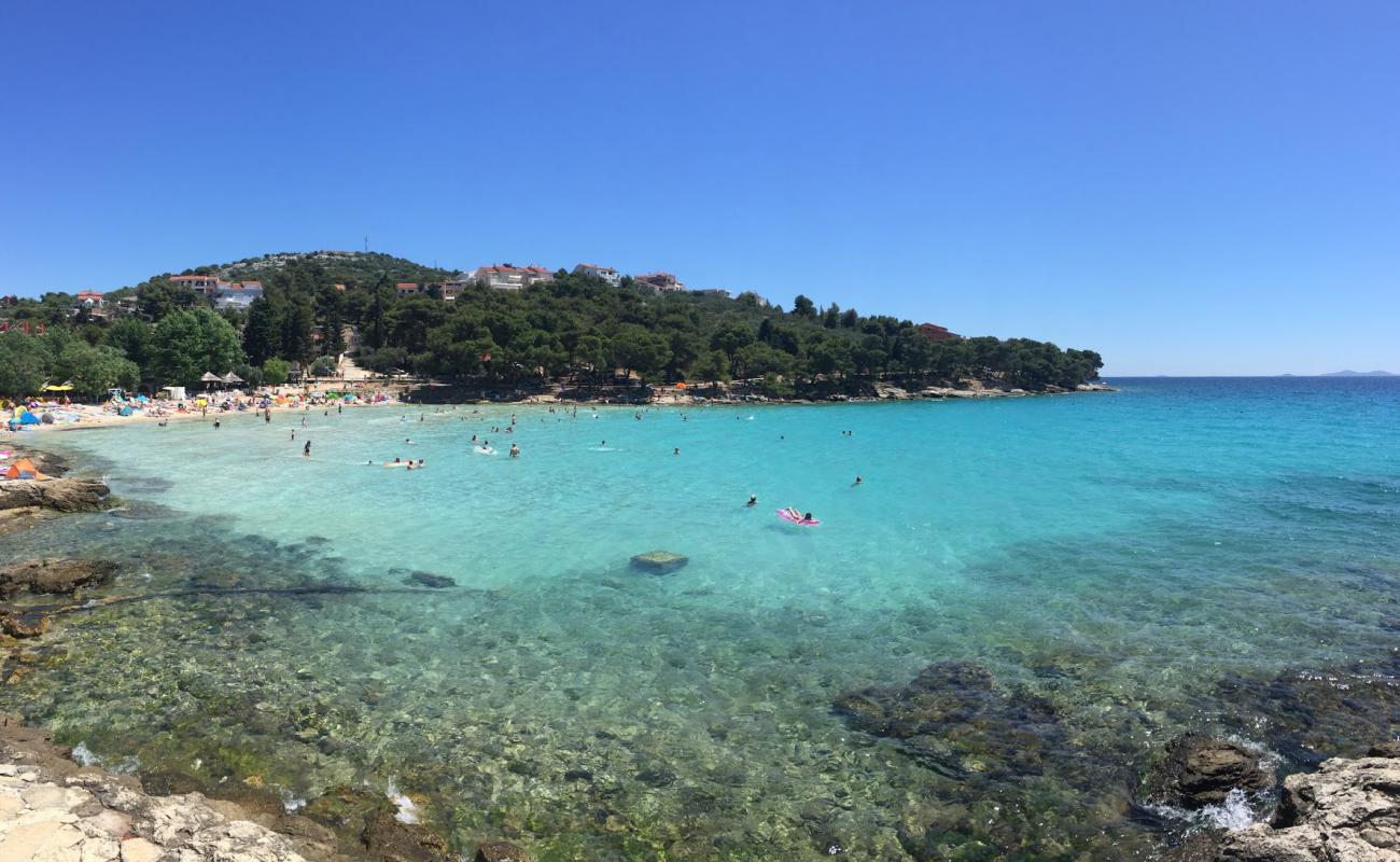 Photo of Slanica beach with brown sand surface