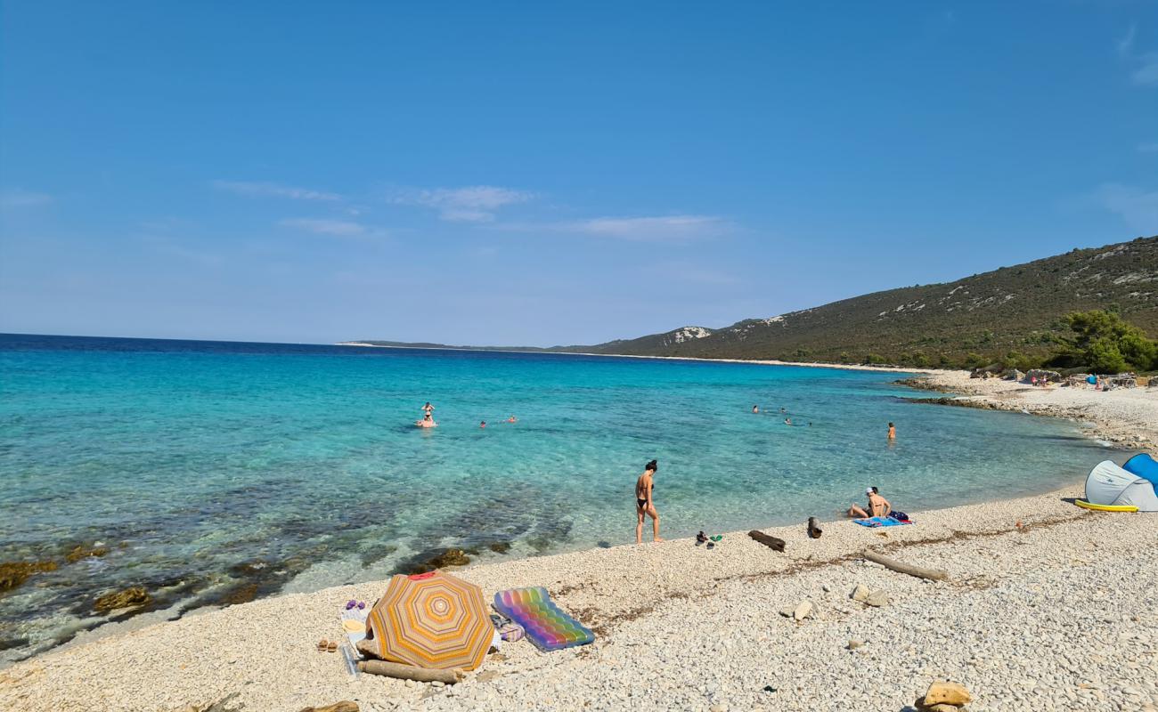 Photo of Veli Zal beach with white pebble surface