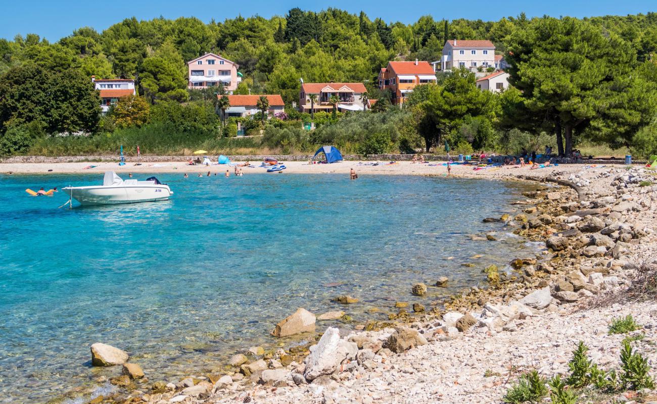 Photo of Prvic Sepurine beach with light pebble surface