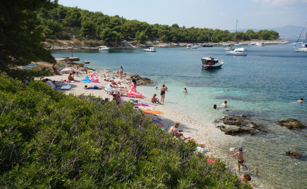 Photo of Glorija beach with light pebble surface