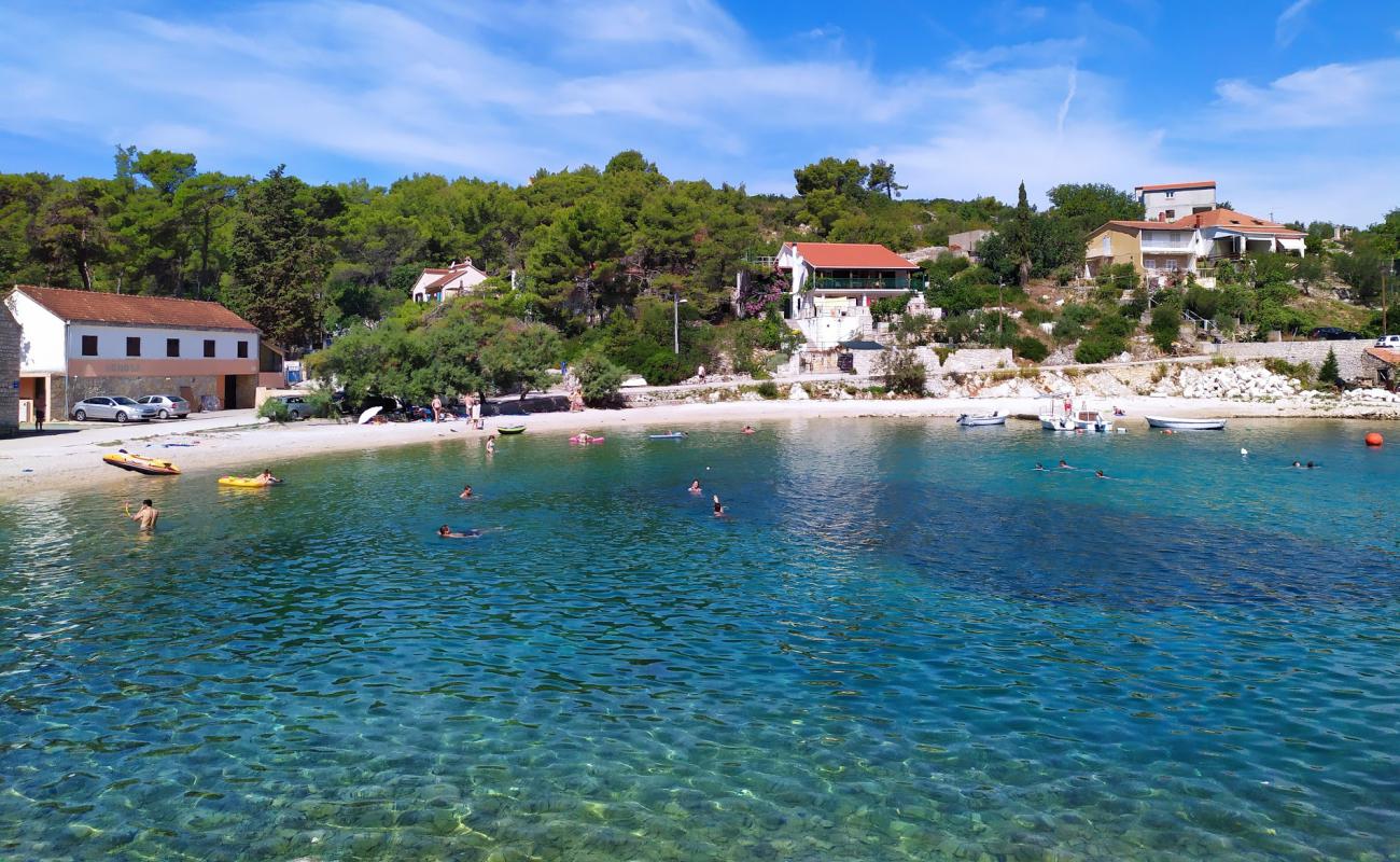 Photo of Banje beach with light pebble surface