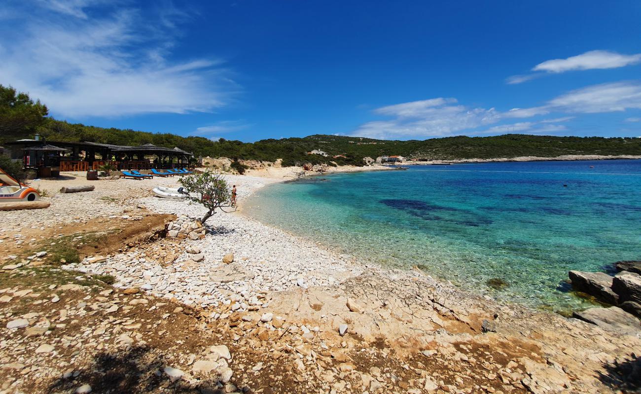 Photo of Teplus beach with light pebble surface