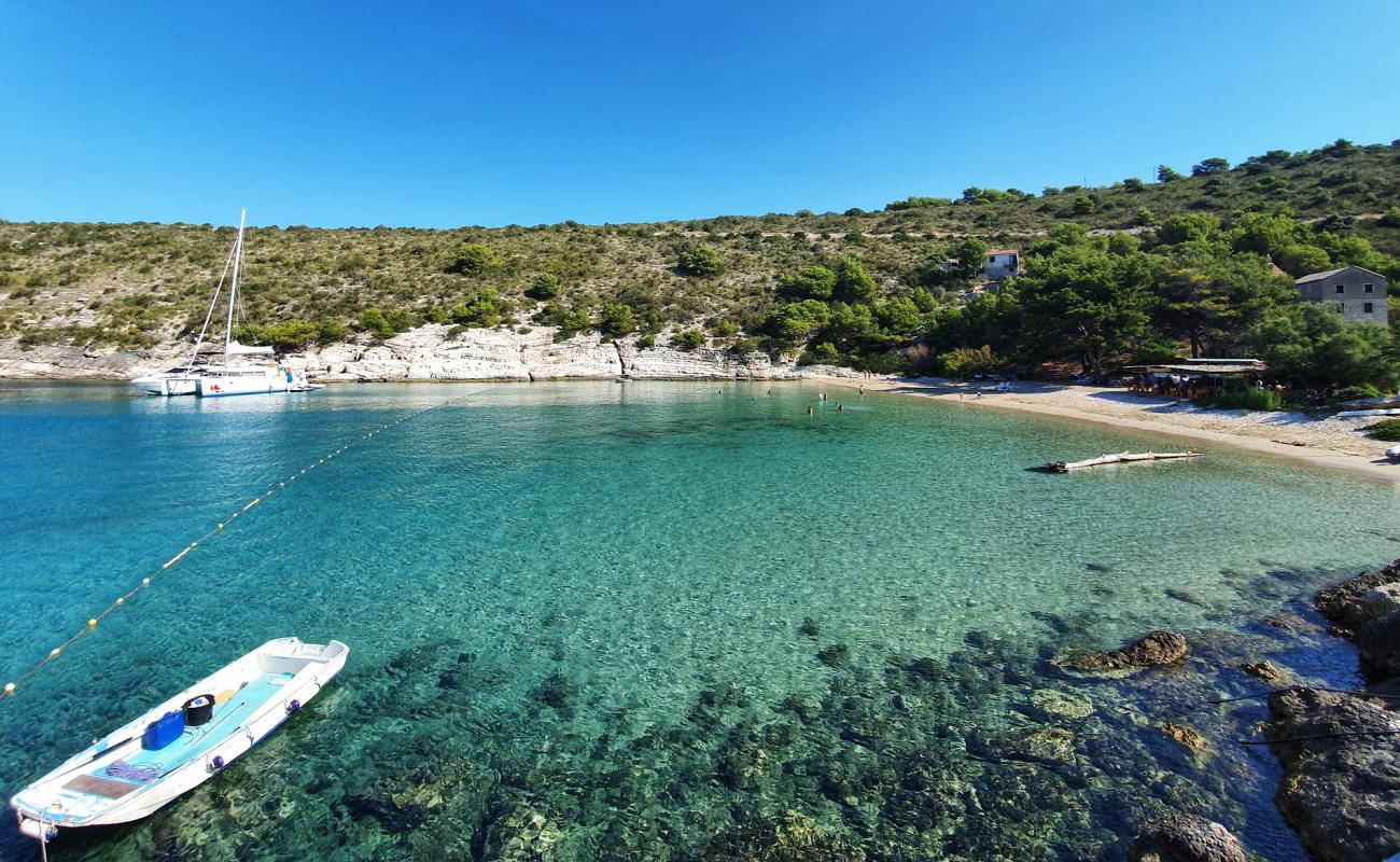 Photo of Porat beach with brown sand surface