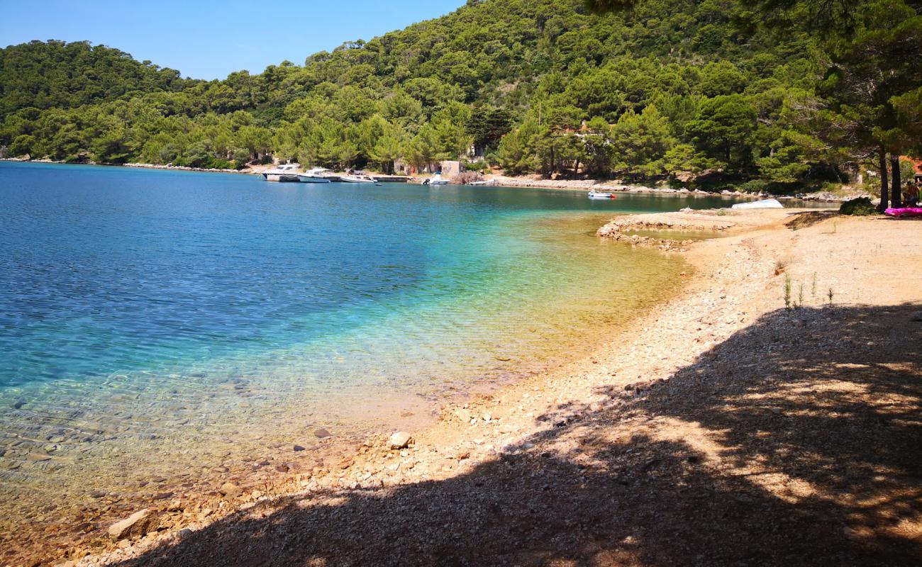 Photo of Jurjeva luka beach with light sand &  pebble surface