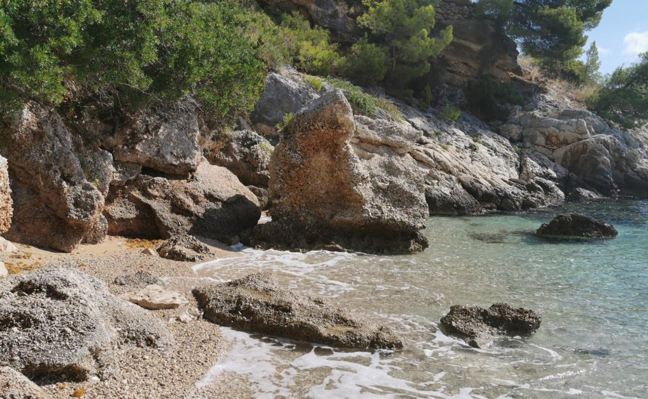 Photo of Paradise beach of Ciccio with light fine pebble surface