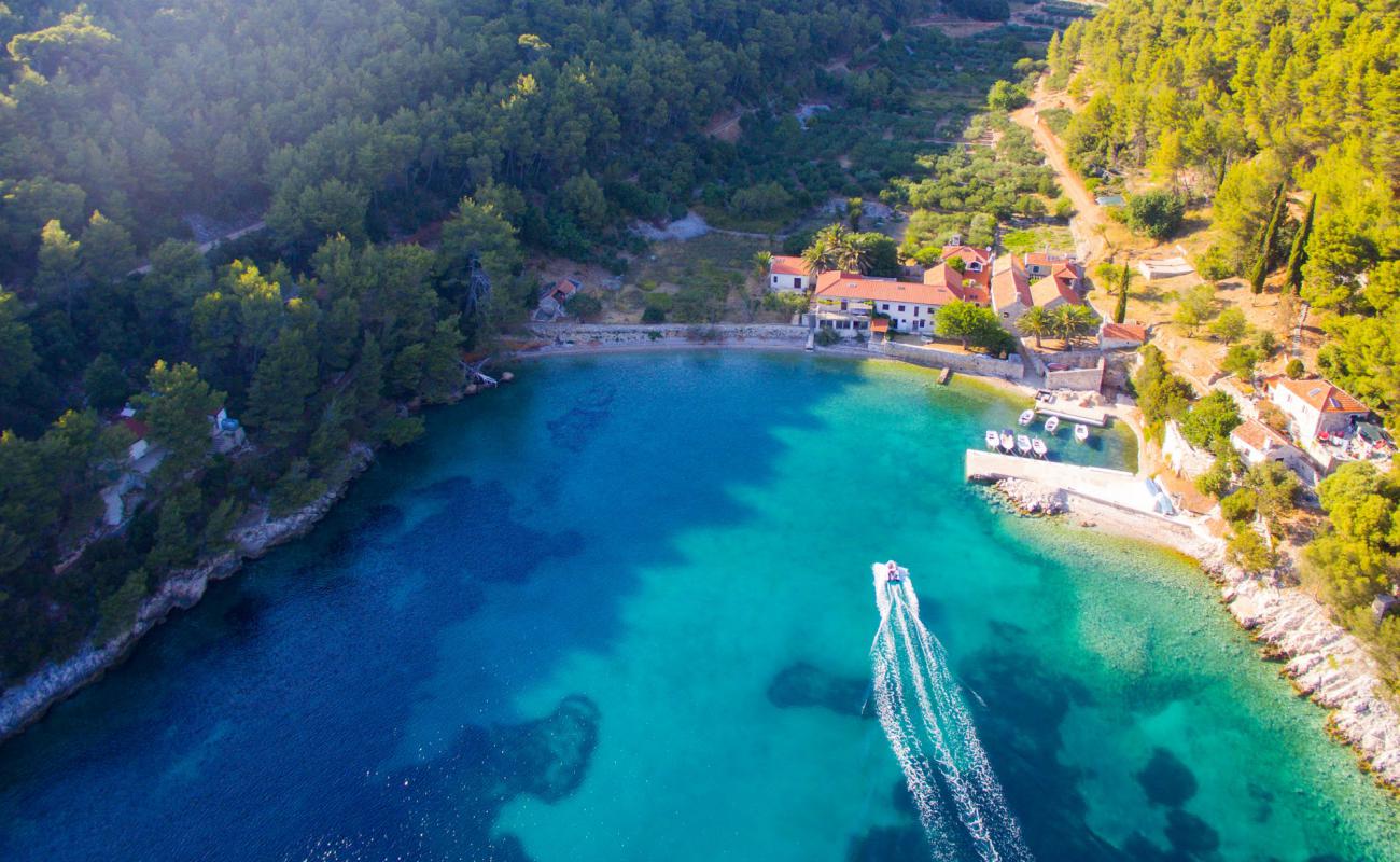 Photo of Smarska beach with light fine pebble surface