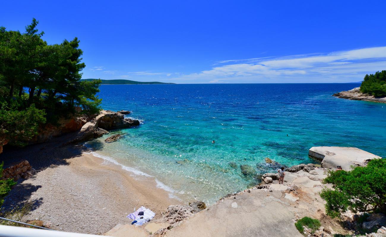 Photo of Petarcica beach with light fine pebble surface