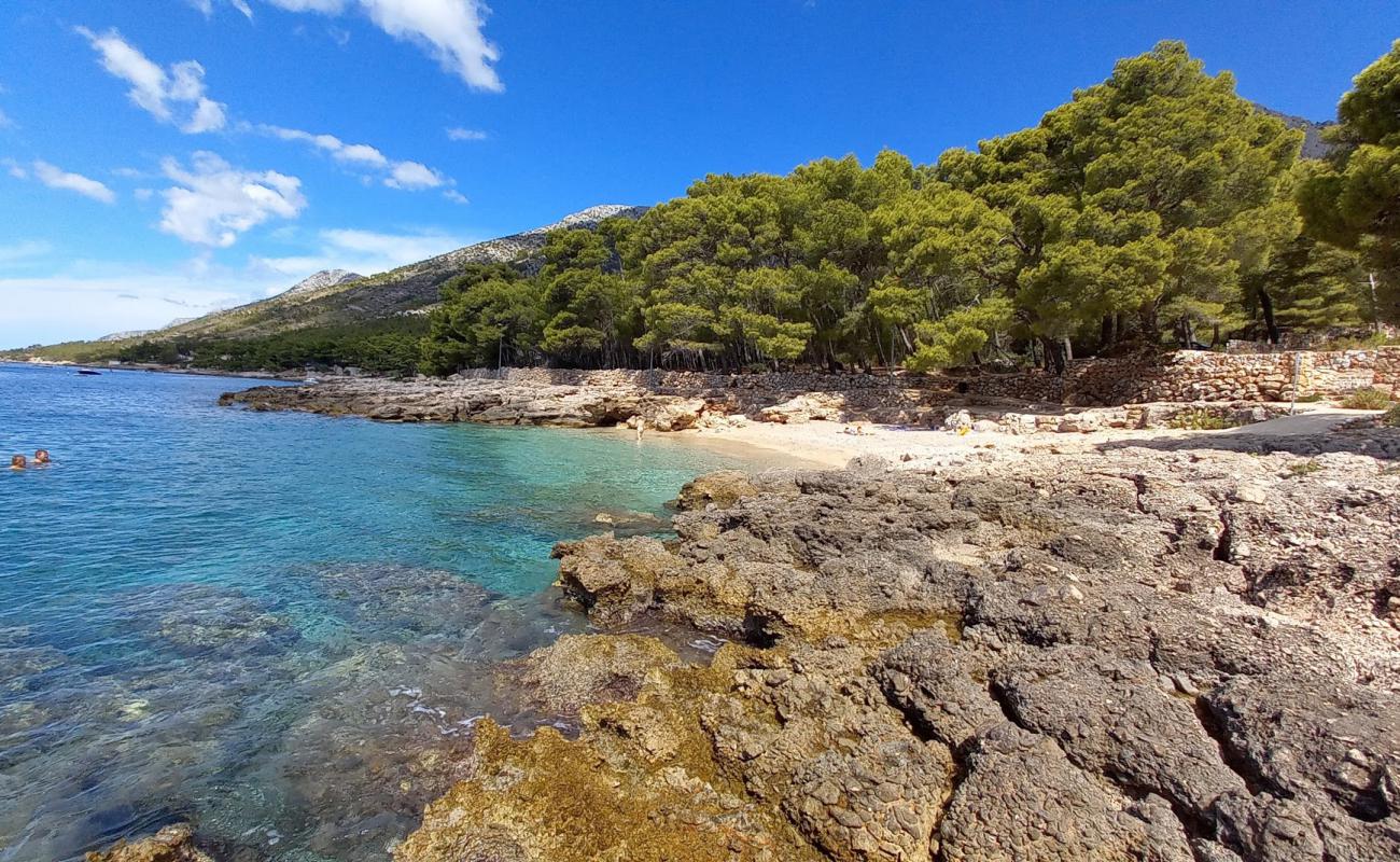 Photo of Feronija beach with light fine pebble surface