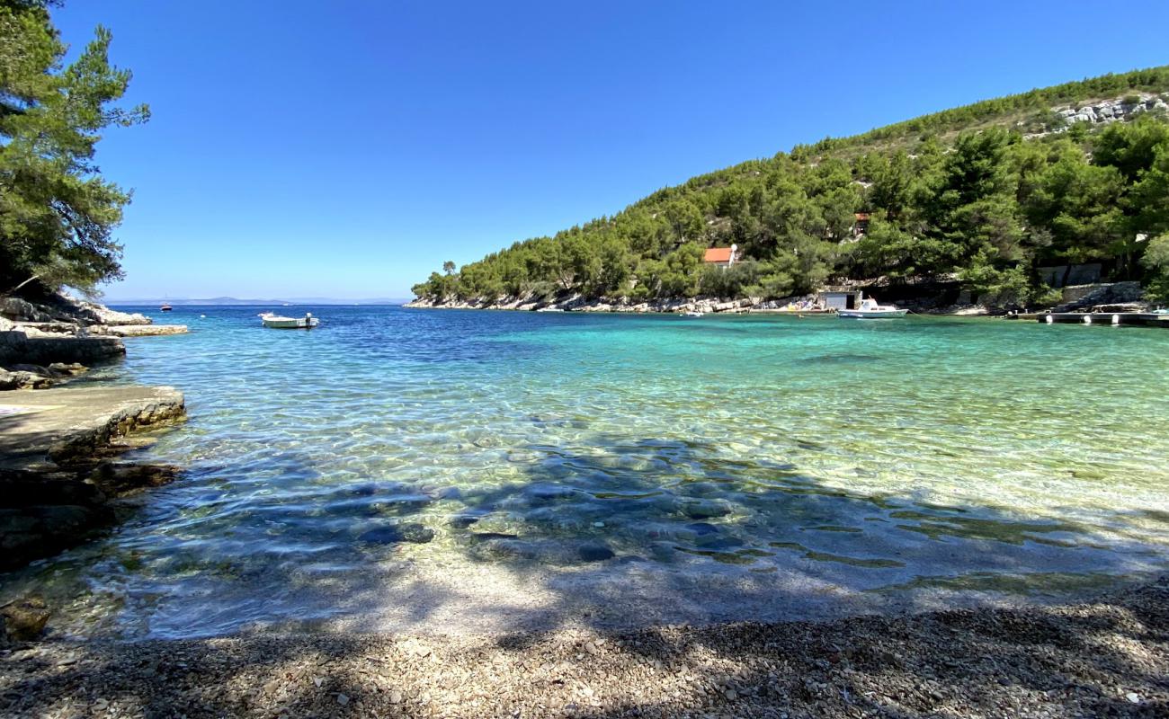 Photo of Zastupac II beach with light pebble surface