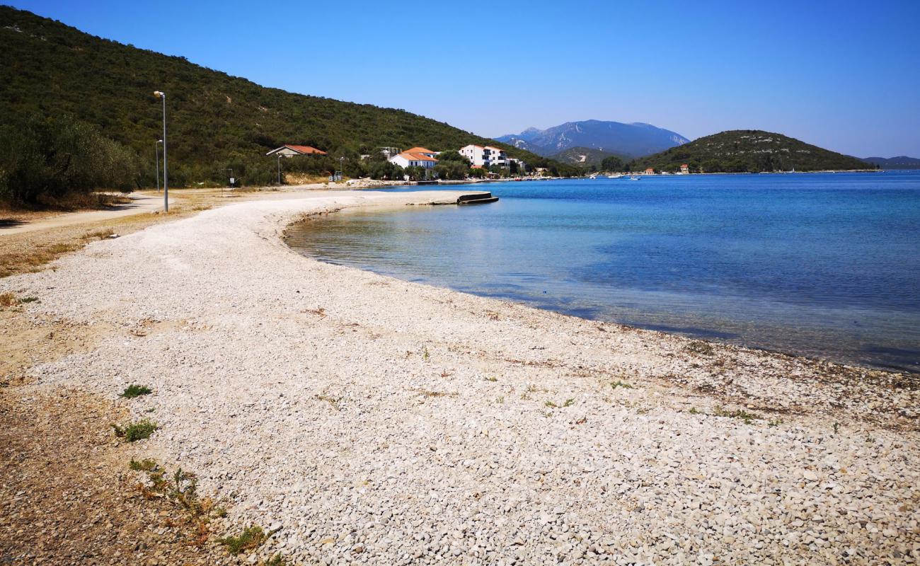 Photo of Luka Dubrava beach with light pebble surface