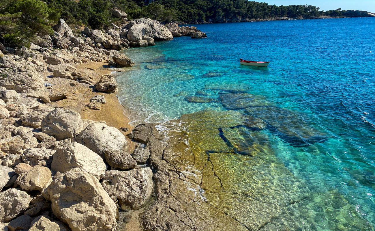 Photo of Zuljana beach with light fine pebble surface