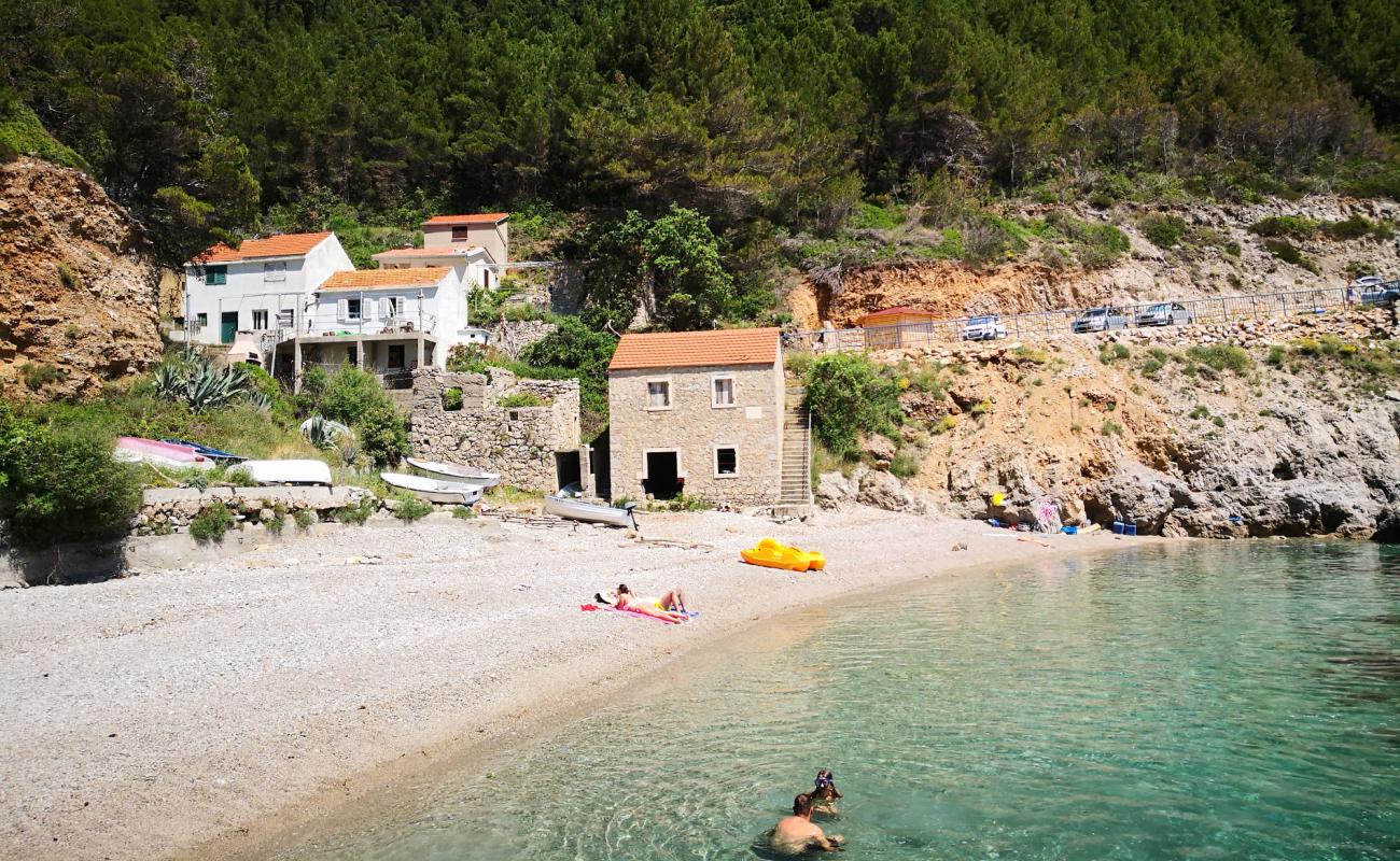 Photo of Sutmiljhoska beach with light pebble surface