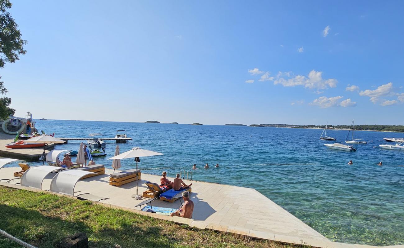 Photo of Vrsar City Beach with gray pebble surface