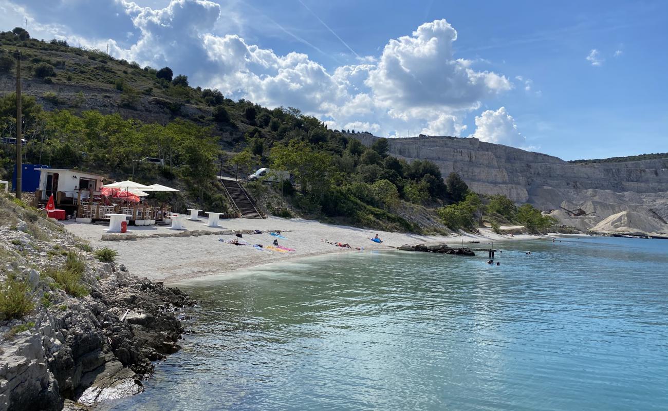 Photo of Rakalj Beach with light pebble surface