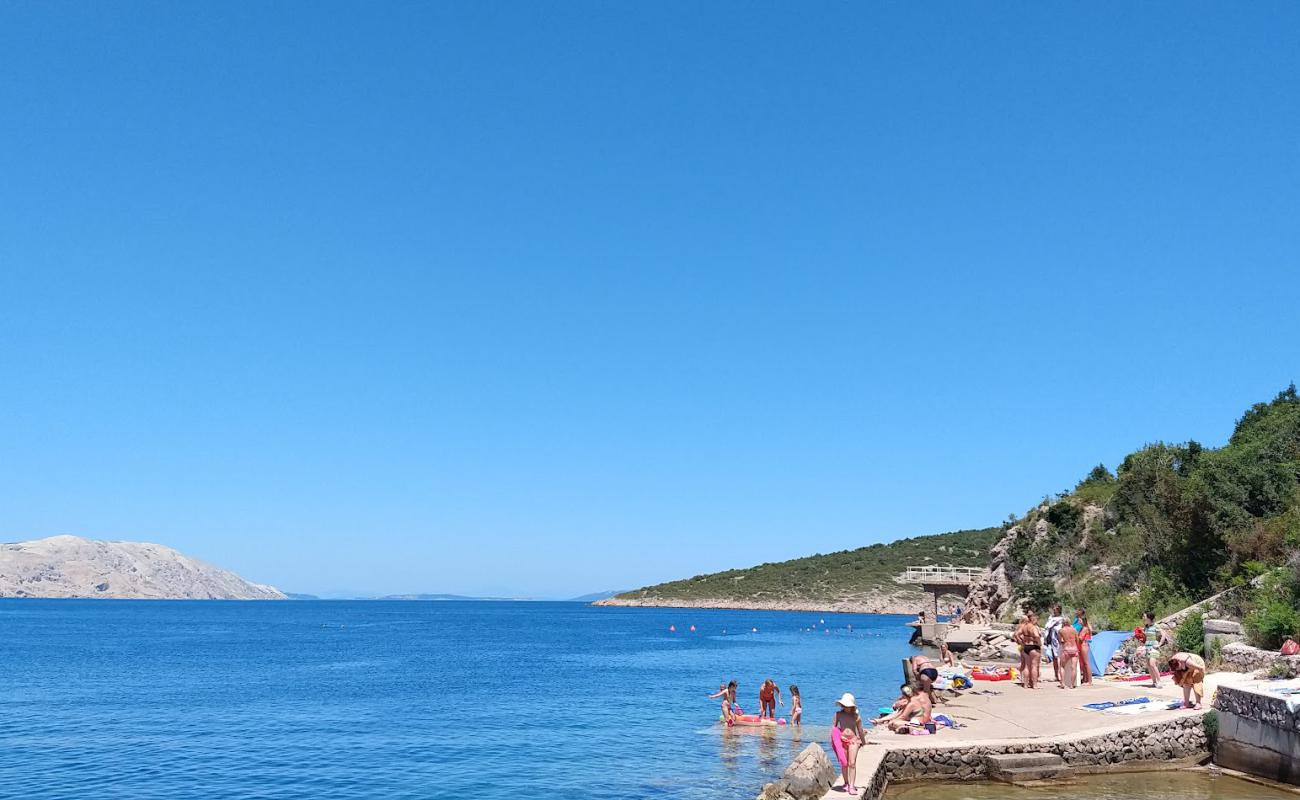 Photo of Stinica Beach with concrete cover surface