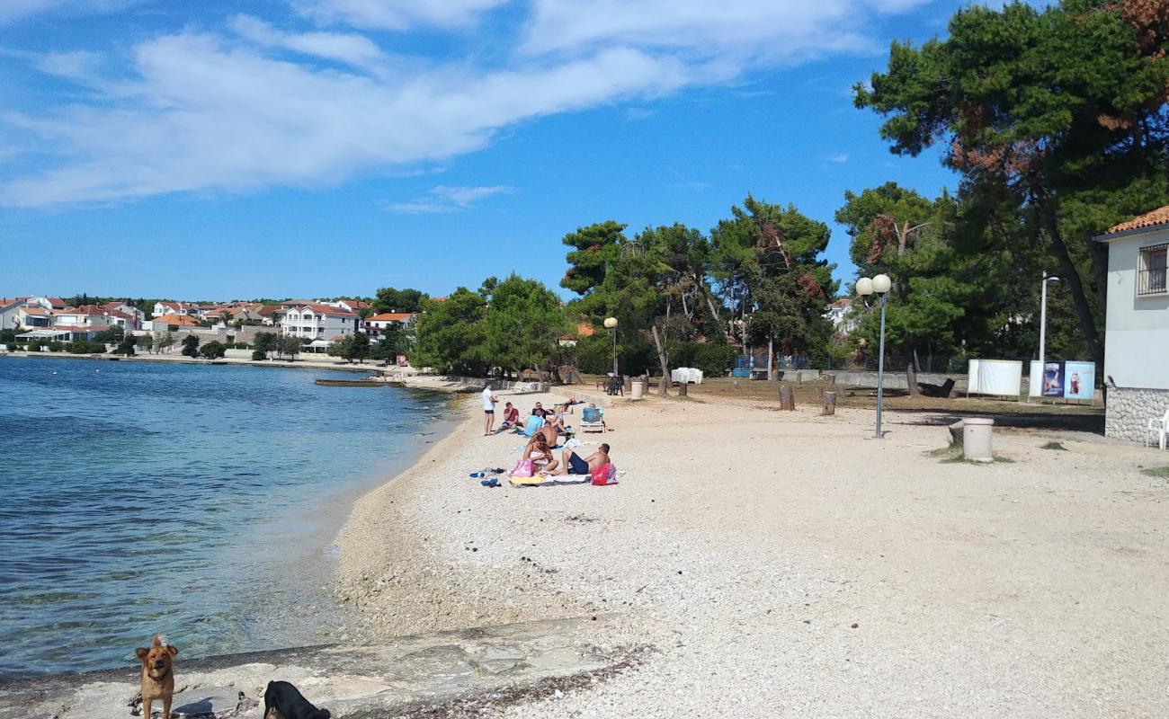 Photo of Mali Mlini Beach with gray pebble surface