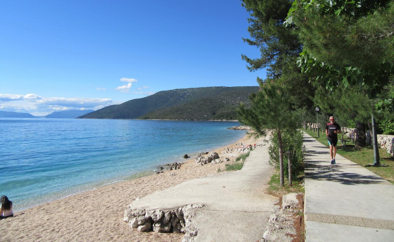 Photo of Grabar Beach with light fine pebble surface