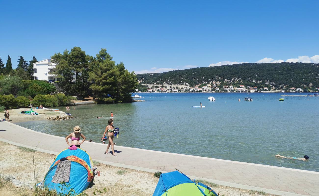 Photo of Beach Supetarska Draga with concrete cover surface