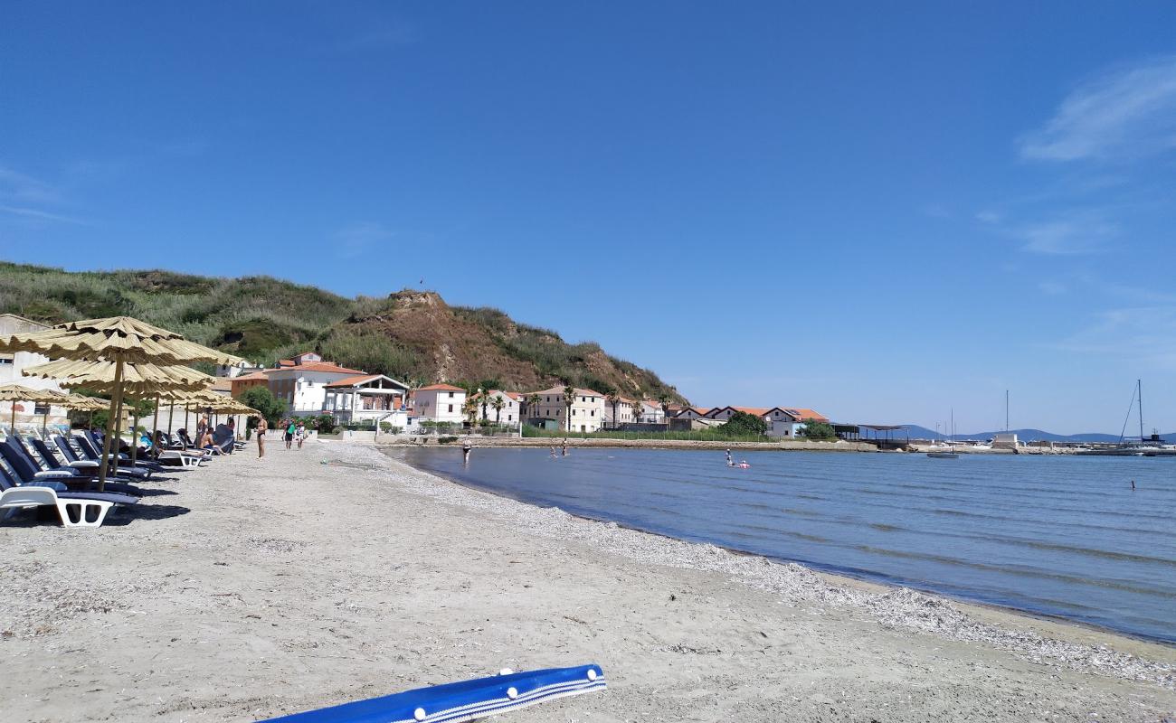 Photo of Susak Beach with gray sand surface