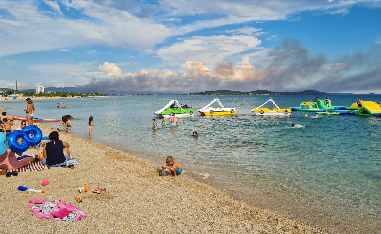 Photo of Tribunj Beach with rocks cover surface