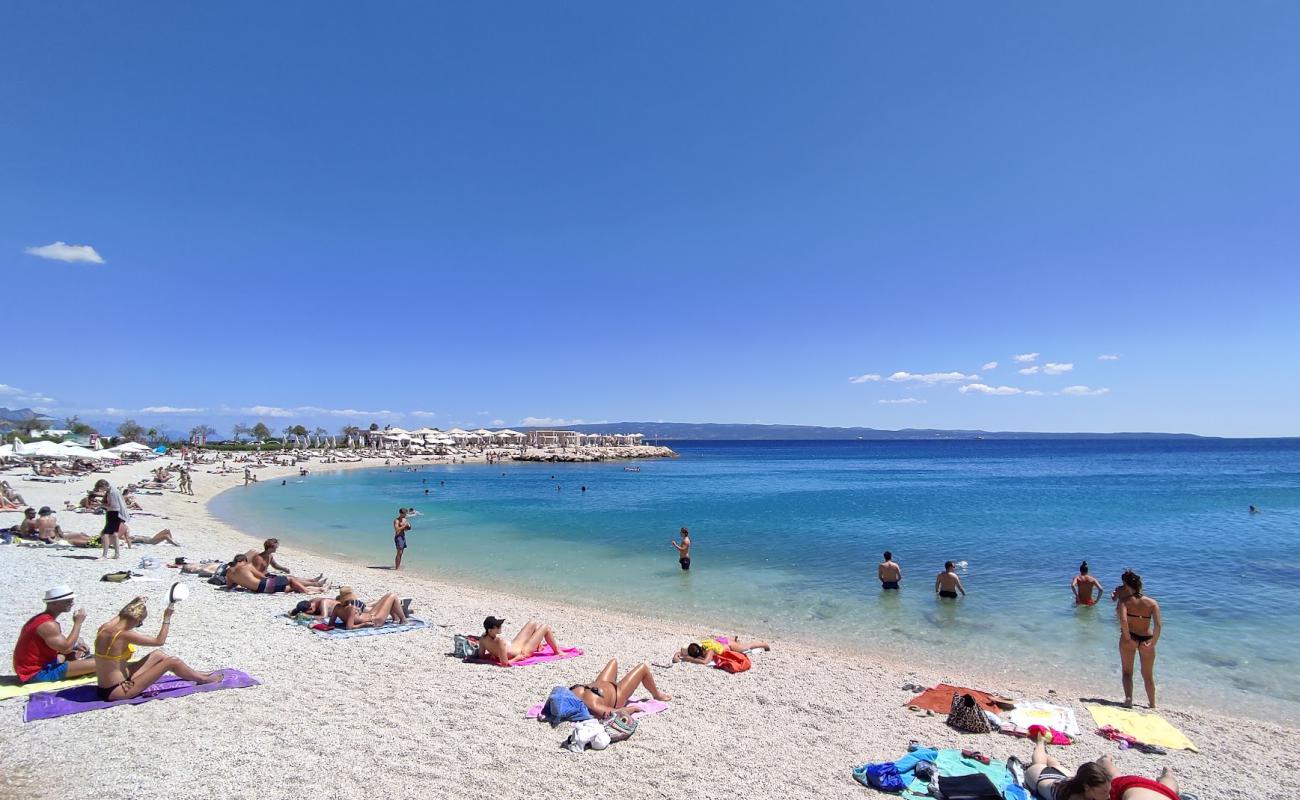 Photo of Kupaliste Znjan Beach with light fine pebble surface