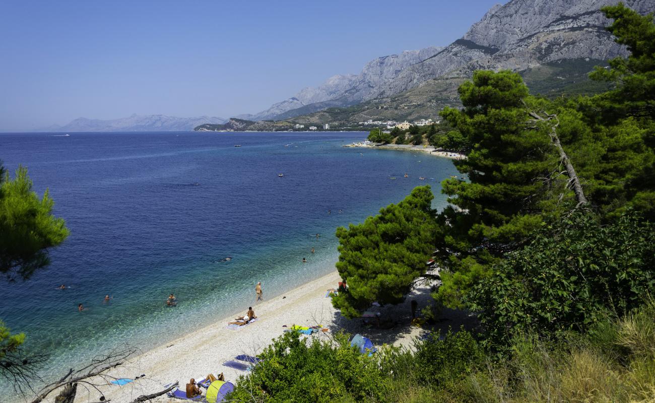 Photo of Dracevac Beach with light pebble surface