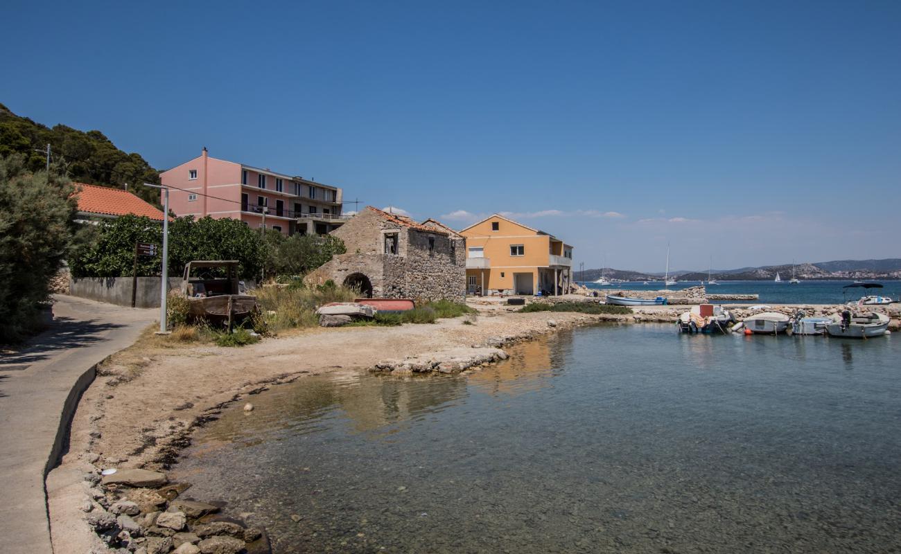 Photo of Vrgada Beach with rocks cover surface