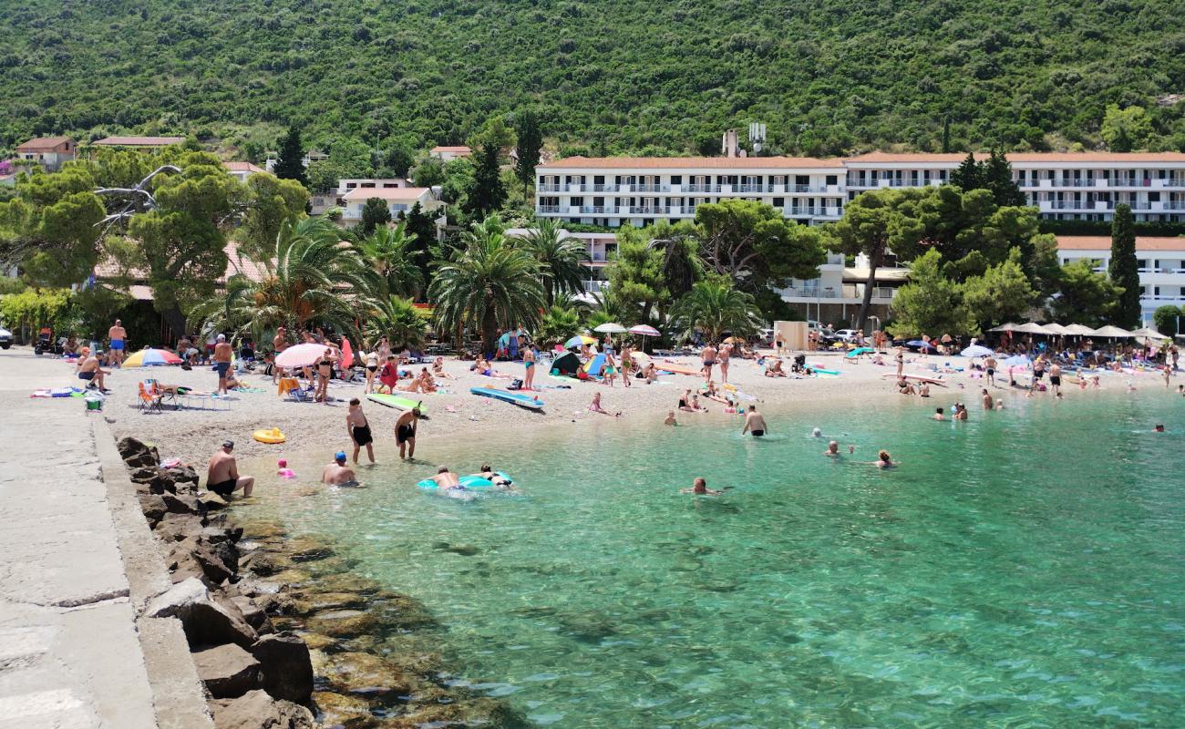 Photo of Pozora Beach with gray pebble surface