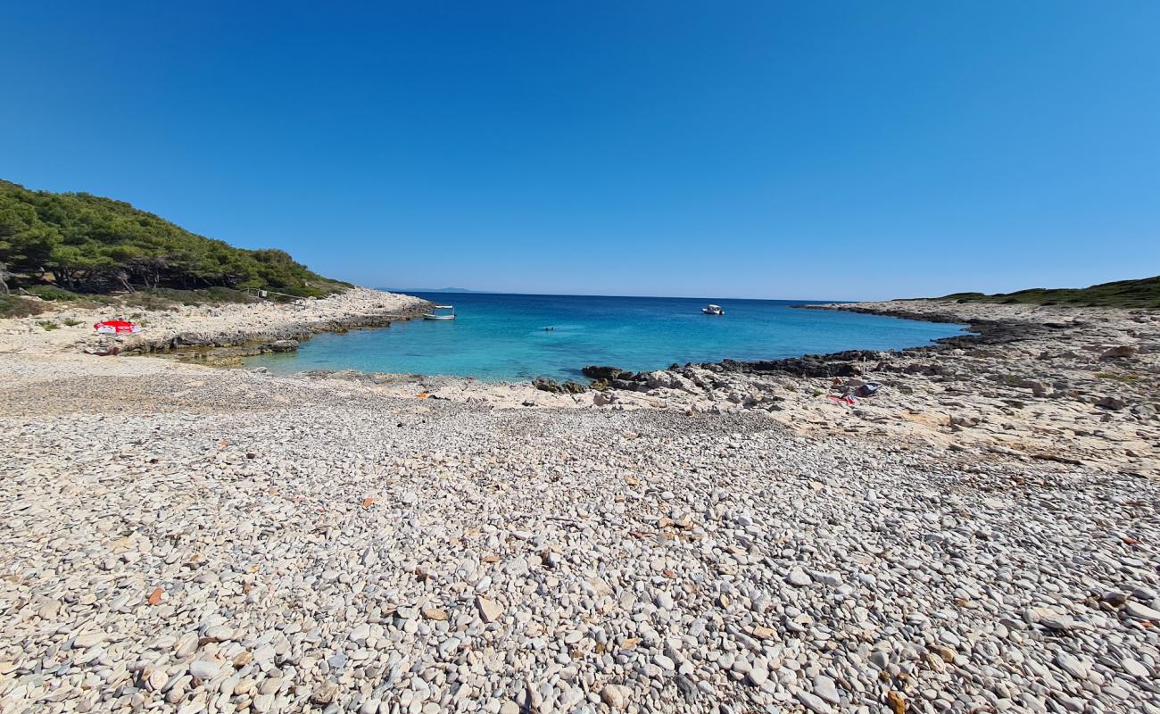 Photo of Jerolim Beach with rocks cover surface