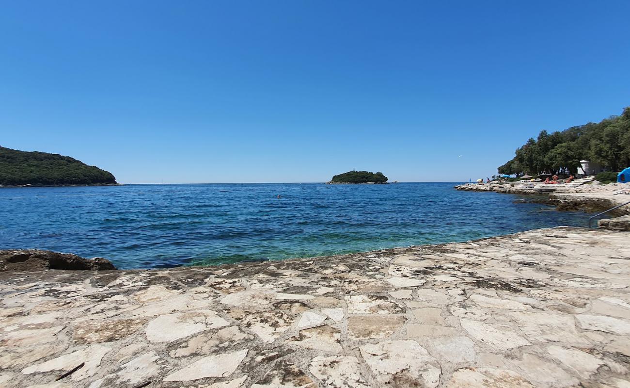 Photo of Vrsar Town Beach with concrete cover surface