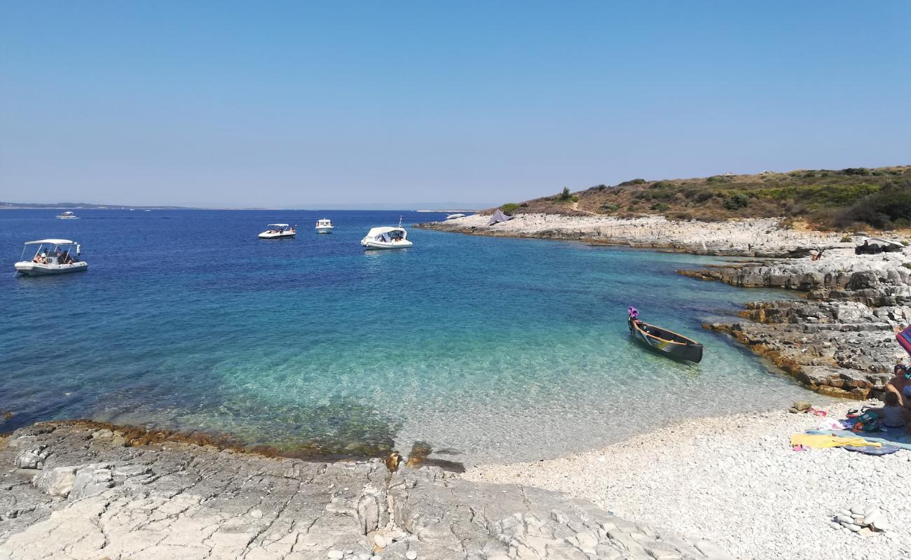 Photo of Beach Franina with light pebble surface