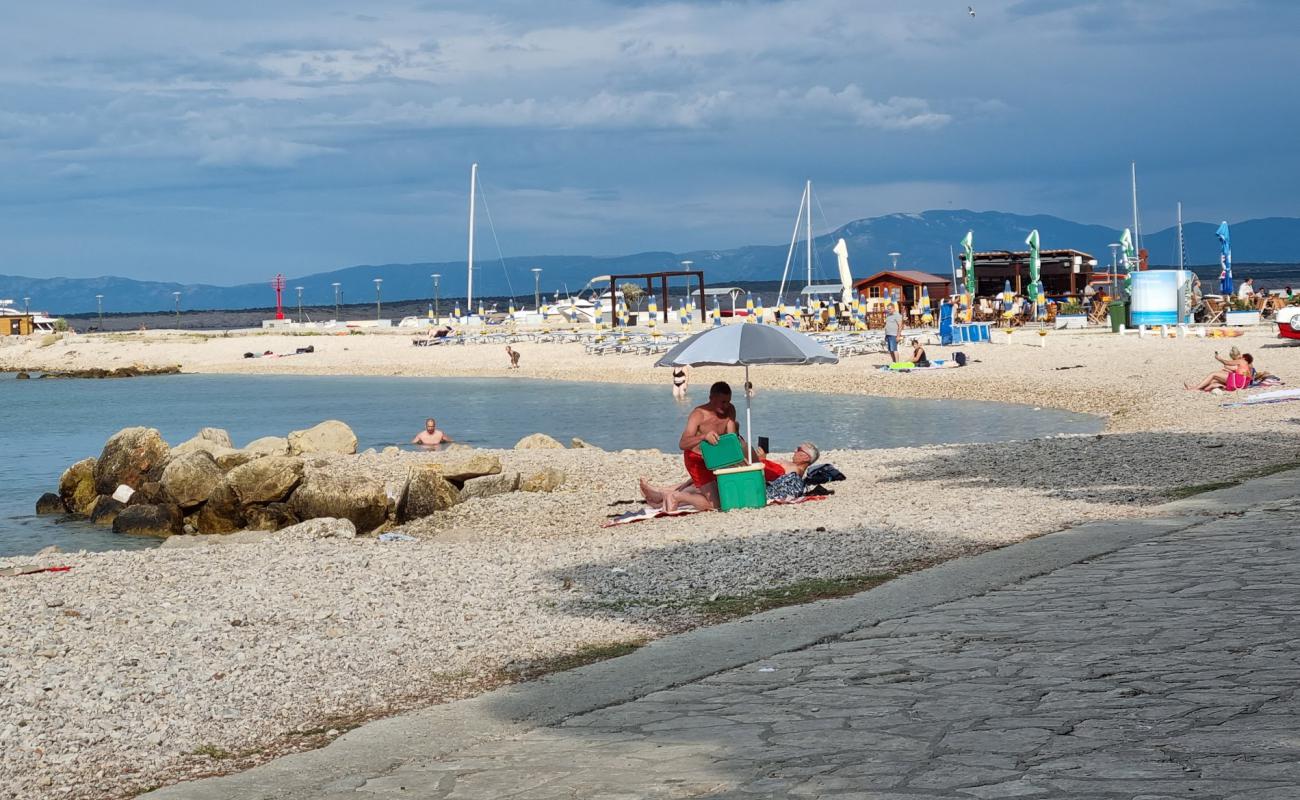 Photo of International Beach, Crikvenica with rocks cover surface