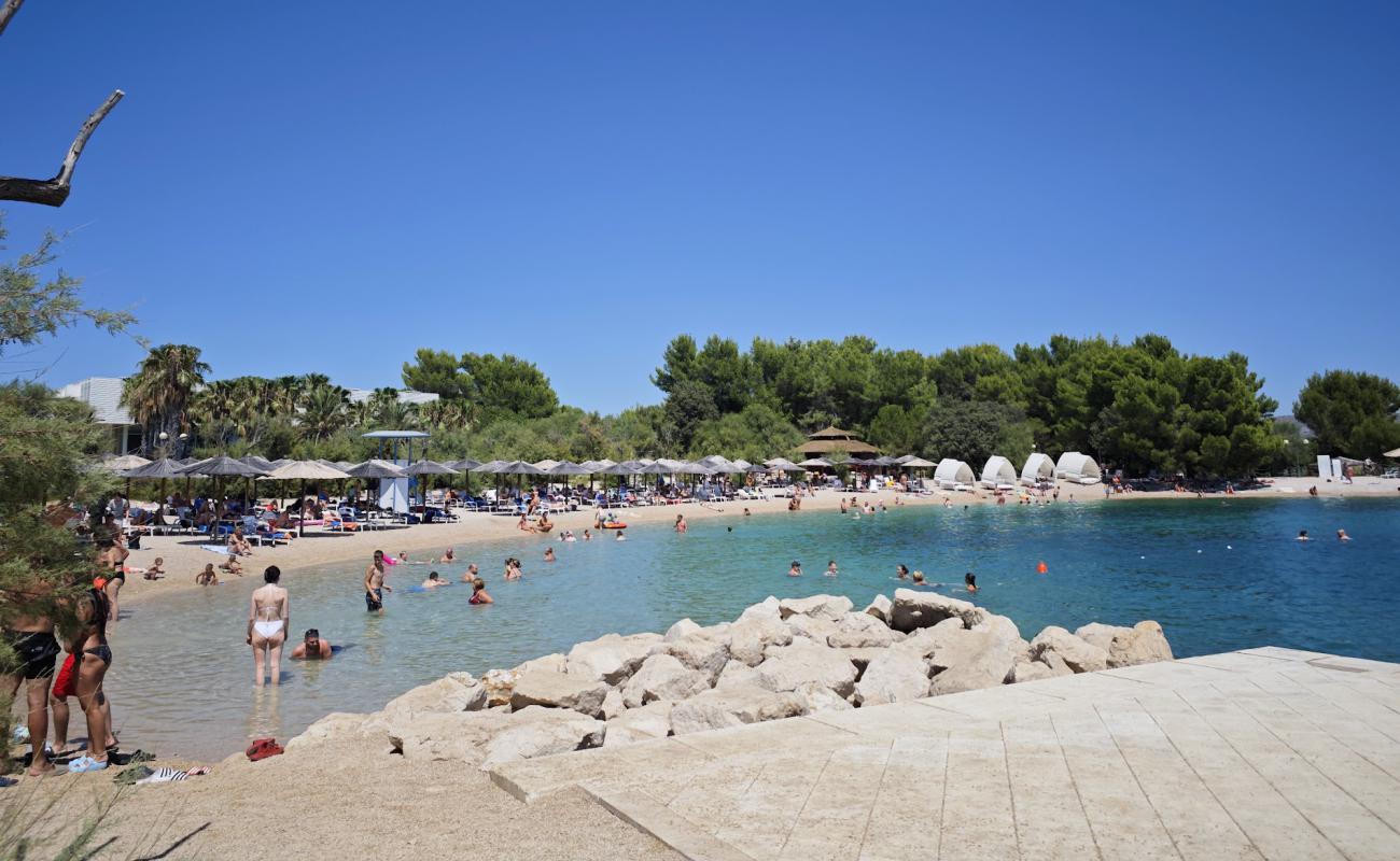 Photo of Hotel Ivan Beach with light fine pebble surface