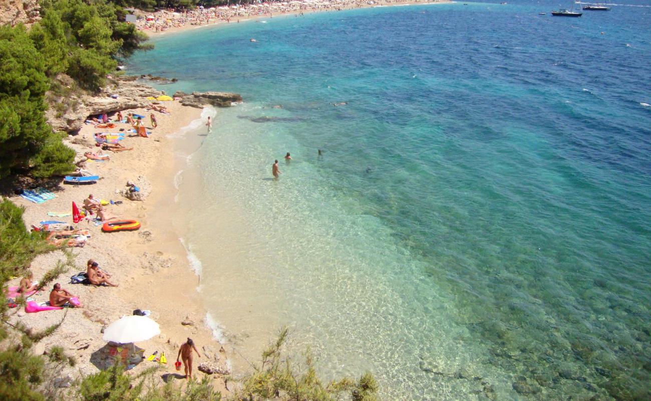 Photo of Paklina FKK Beach with light sand &  pebble surface