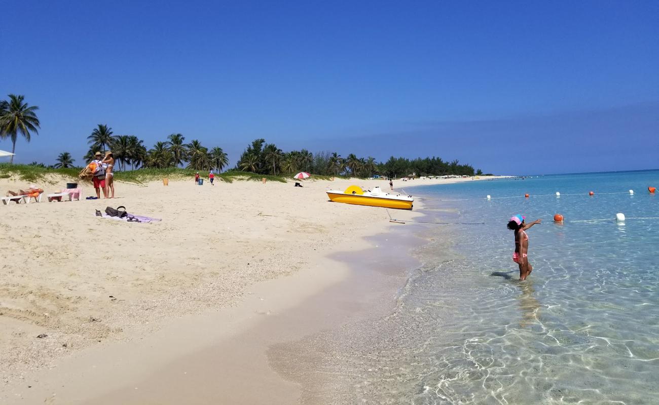 Photo of Playa Megano with bright sand surface