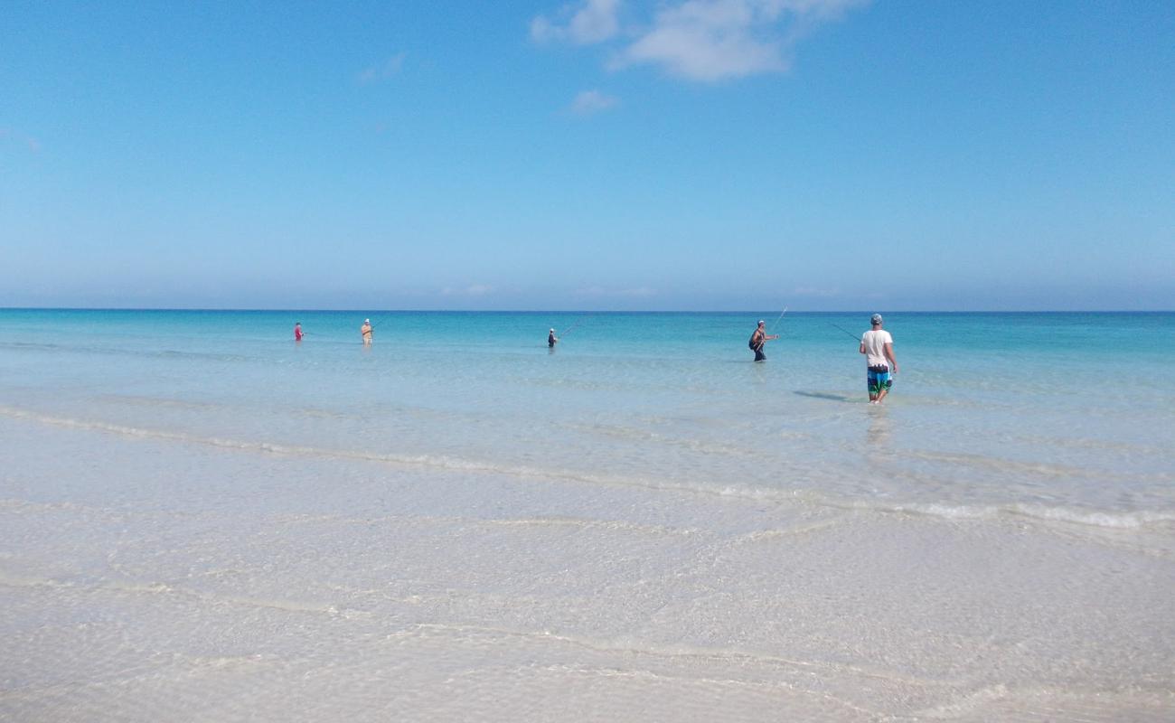 Photo of Playa Boca Ciega with bright fine sand surface