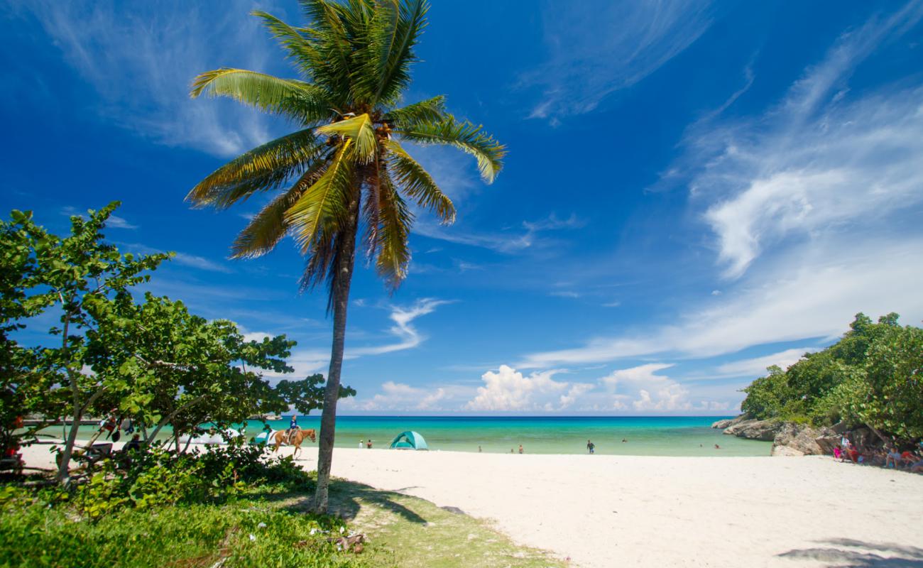 Photo of Playa Jibacoa with bright fine sand surface