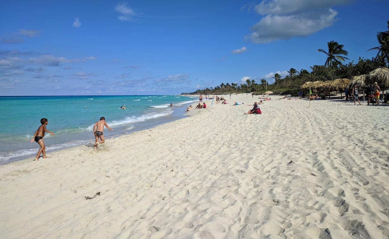 Photo of Varadero beach III with bright fine sand surface