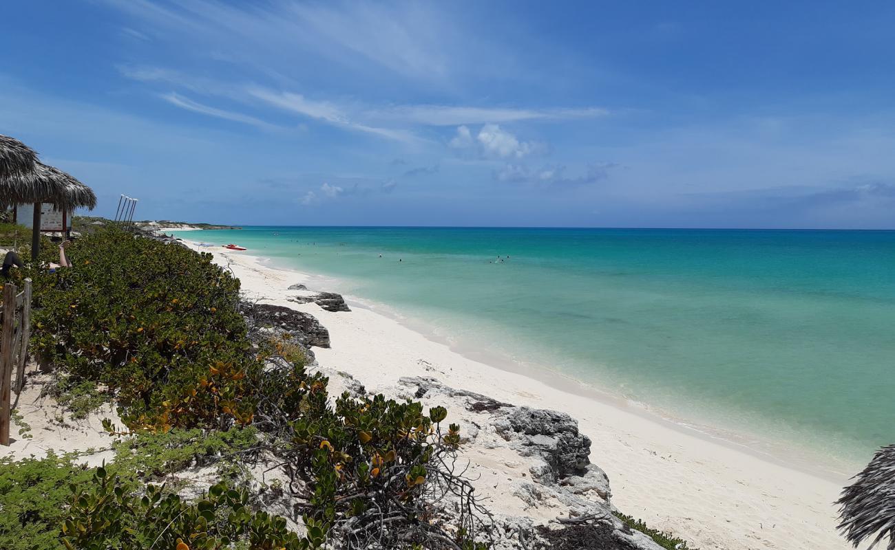 Photo of Cayo Santa Maria V beach with bright fine sand surface