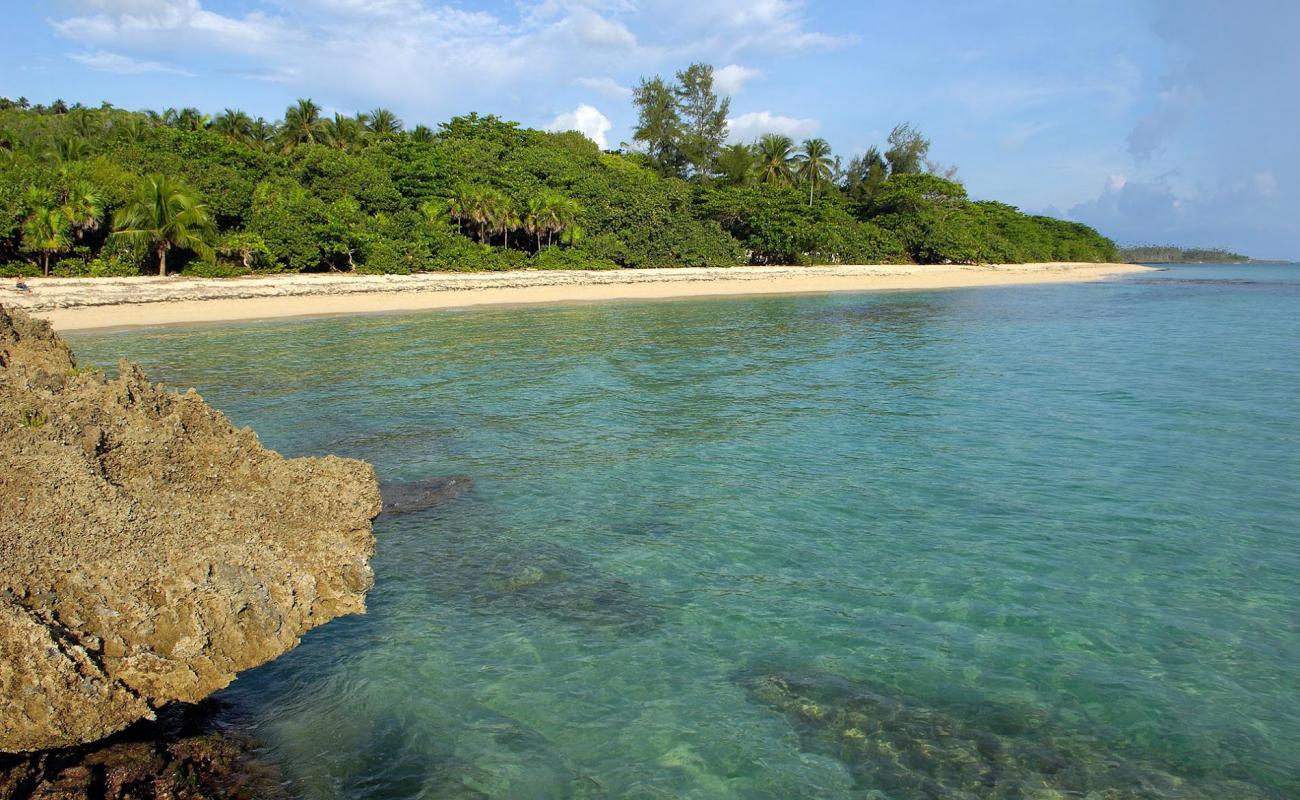 Photo of Playa Maguana with bright fine sand surface