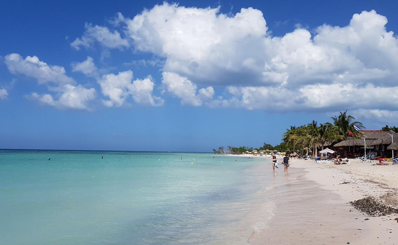 Photo of Cayo Jutia beach with white sand surface