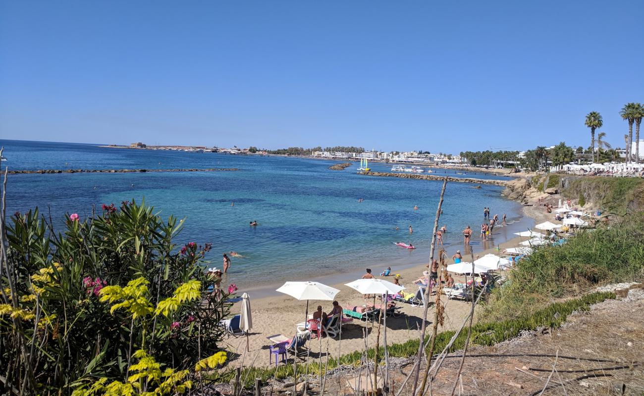 Photo of Alykes beach with bright sand surface